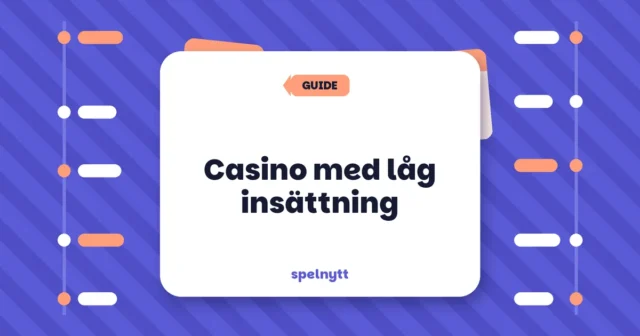 Casino med låg insättning