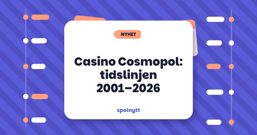 Casino Cosmopol: tidslinjen 2001–2026