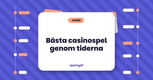 Bästa casinospel genom tiderna