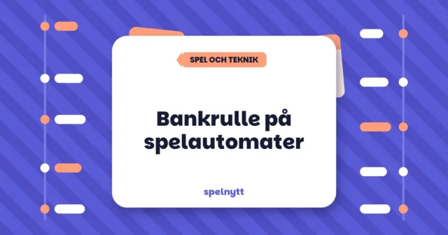 Bankrulle på spelautomater