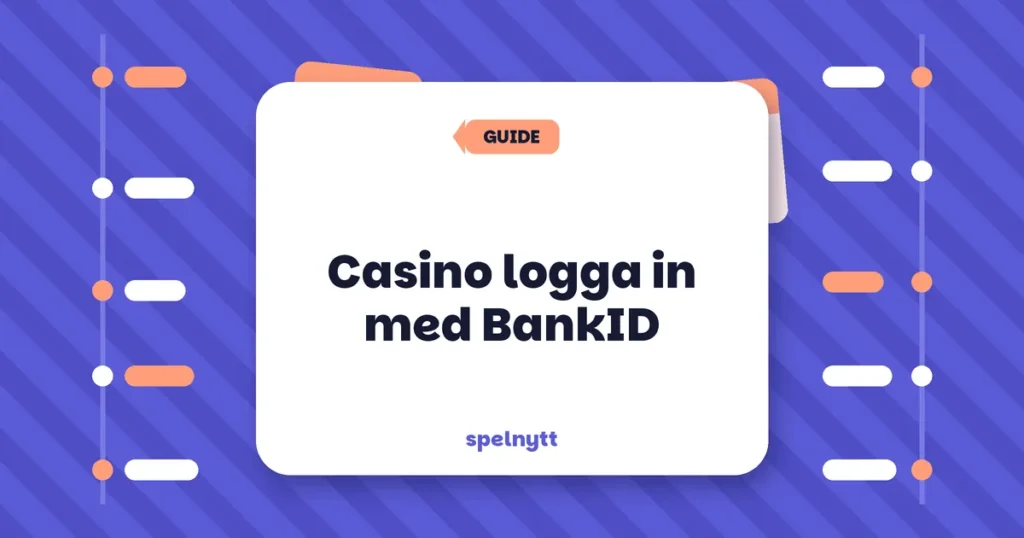 Casino logga in med BankID